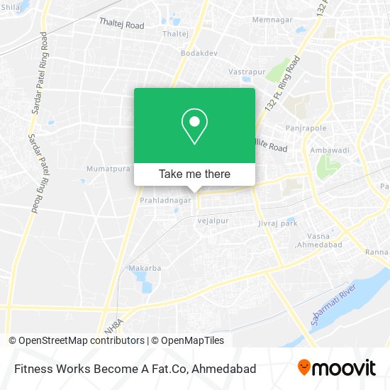 Fitness Works Become A Fat.Co map