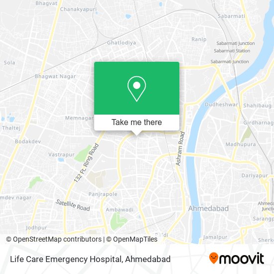 Life Care Emergency Hospital map