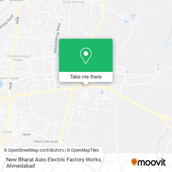 New Bharat Auto Electric Factory Works map