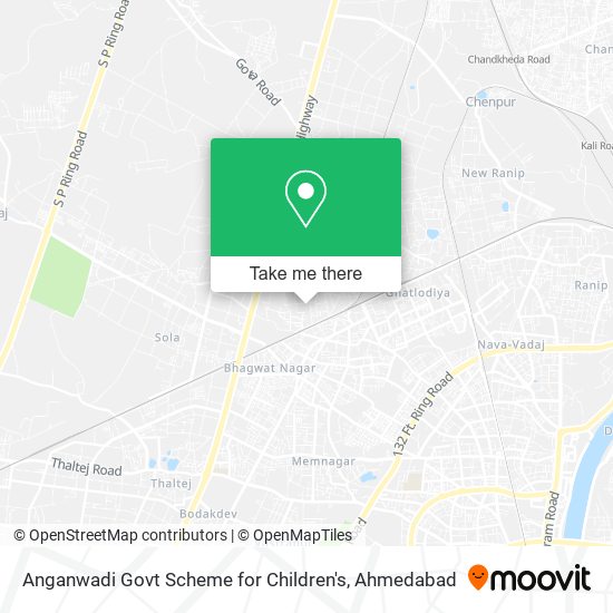 Anganwadi Govt Scheme for Children's map