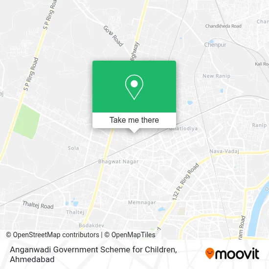 Anganwadi Govt Scheme for Children's map