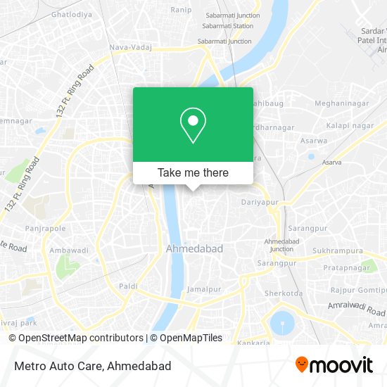 Metro Auto Care map