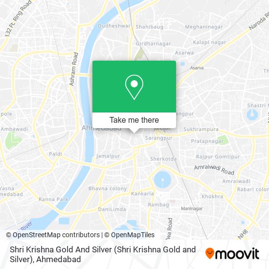 Shri Krishna Gold And Silver map