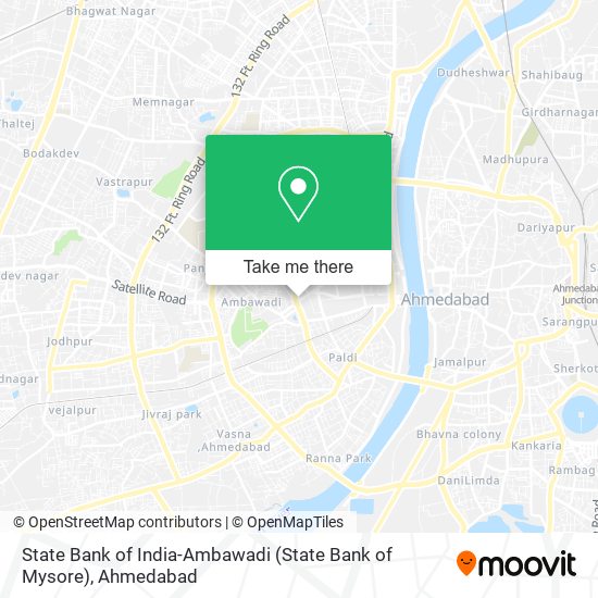 State Bank of India-Ambawadi (State Bank of Mysore) map