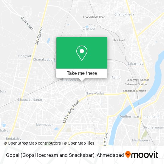 Gopal (Gopal Icecream and Snacksbar) map