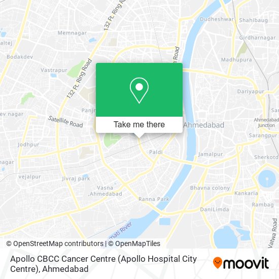 Apollo CBCC Cancer Centre (Apollo Hospital City Centre) map