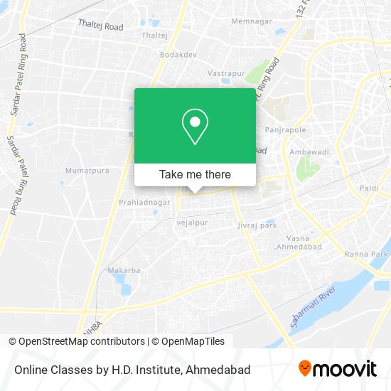 Online Classes by H.D. Institute map