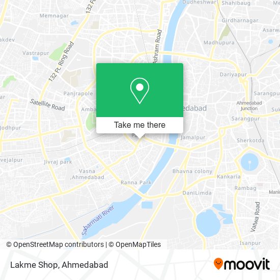 Lakme Shop map