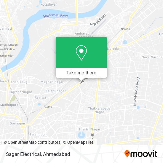 Sagar Electrical map