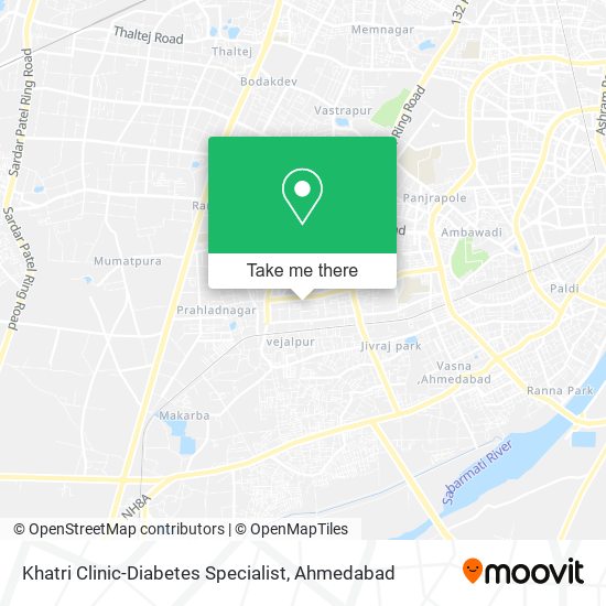 Khatri Clinic-Diabetes Specialist map