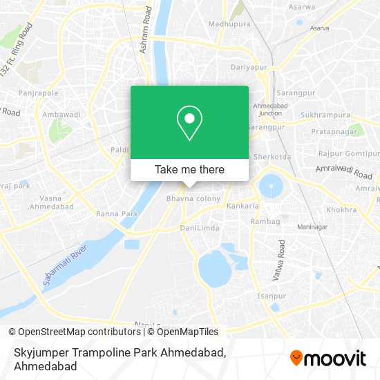 Skyjumper Trampoline Park Ahmedabad map