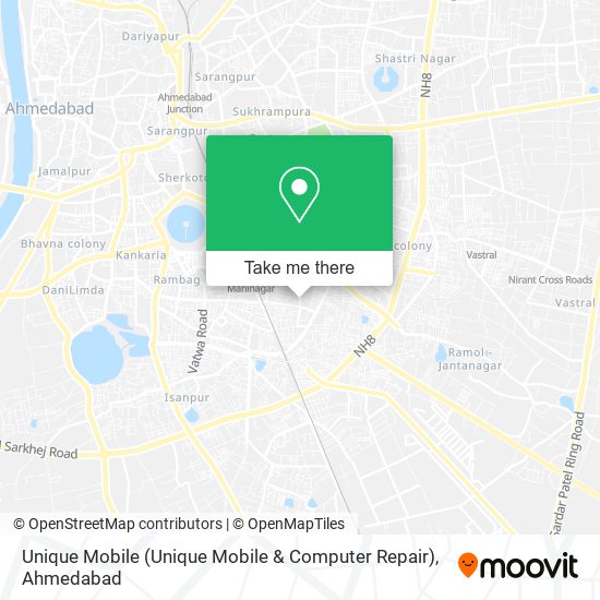 Unique Mobile (Unique Mobile & Computer Repair) map