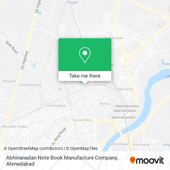 Abhinanadan Note Book Manufacture Company map