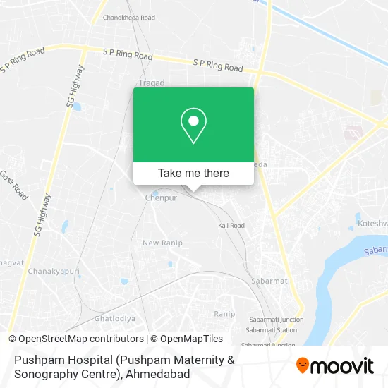 Pushpam Hospital (Pushpam Maternity & Sonography Centre) map