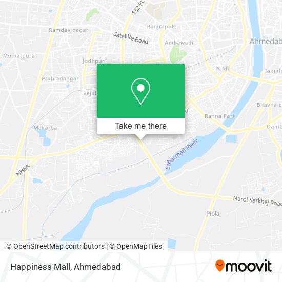 Happiness Mall map