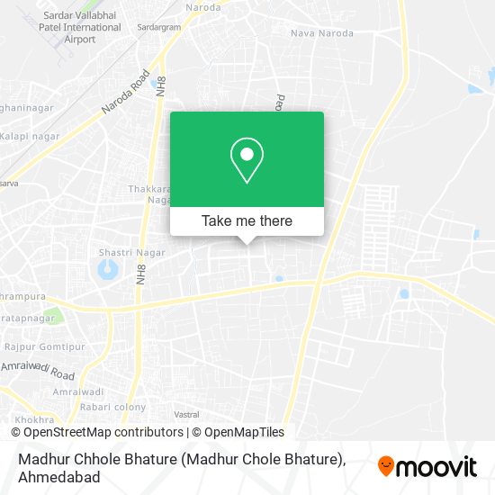 Madhur Chhole Bhature (Madhur Chole Bhature) map