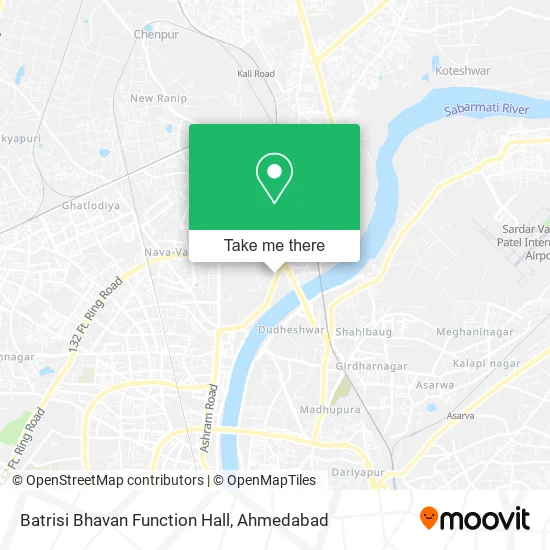 Batrisi Bhavan Function Hall map
