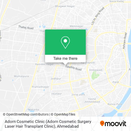Adorn Cosmetic Clinic (Adorn Cosmetic Surgery Laser Hair Transplant Clinic) map