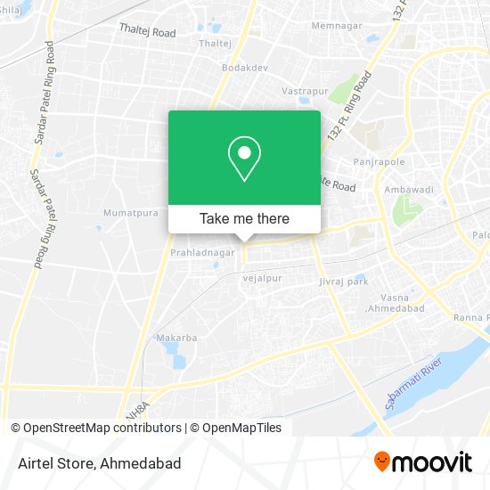 Airtel Store map