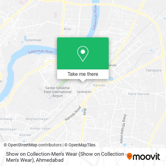 Show on Collection-Men's Wear map
