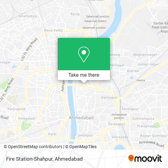 Fire Station-Shahpur map