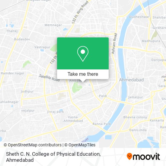 Sheth C. N. College of Physical Education map