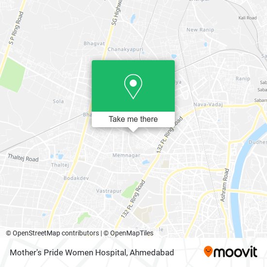 Mother's Pride Women Hospital map