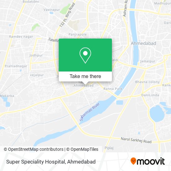 Super Speciality Hospital map