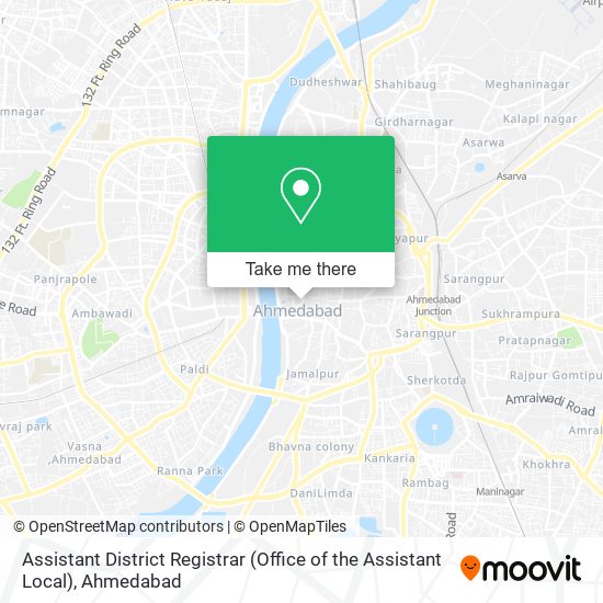 Assistant District Registrar (Office of the Assistant Local) map