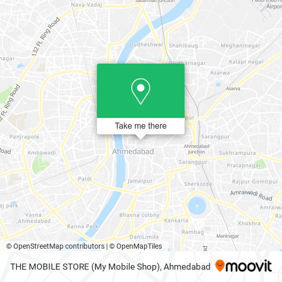 THE MOBILE STORE (My Mobile Shop) map