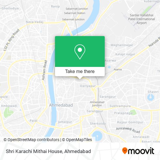 Shri Karachi Mithai House map