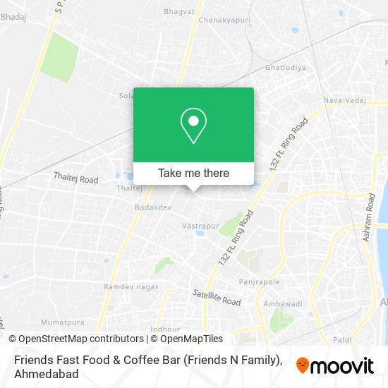 Friends Fast Food & Coffee Bar (Friends N Family) map