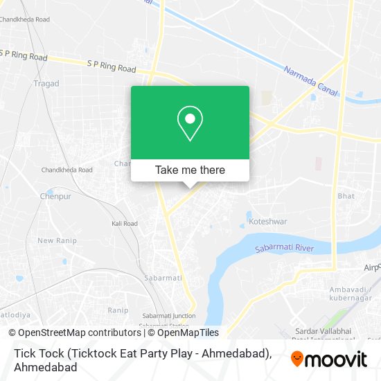 Tick Tock (Ticktock Eat Party Play - Ahmedabad) map