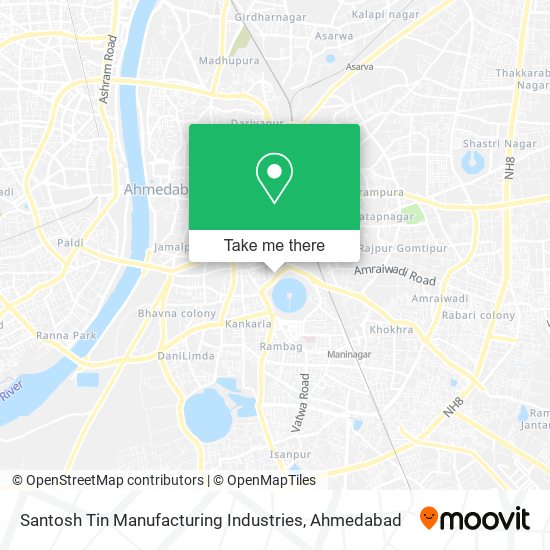 Santosh Tin Manufacturing Industries map