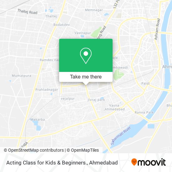 Acting Class for Kids & Beginners. map