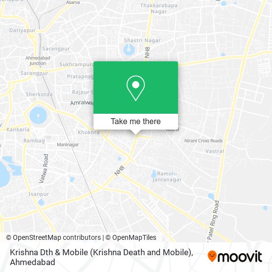 Krishna Dth & Mobile (Krishna Death and Mobile) map