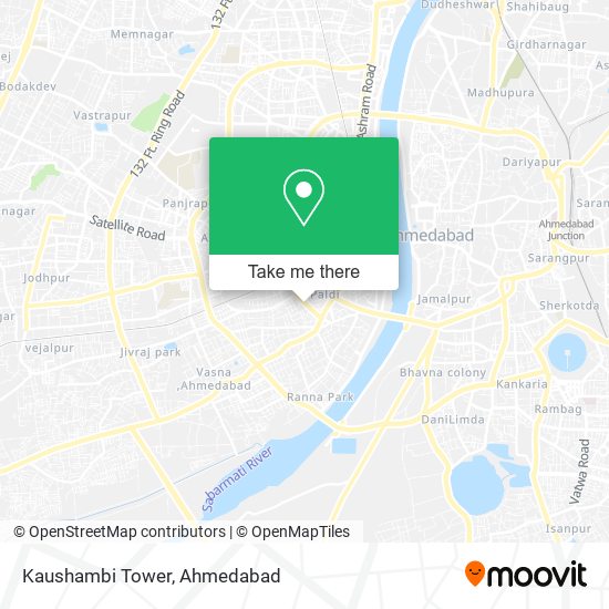 Kaushambi Tower map