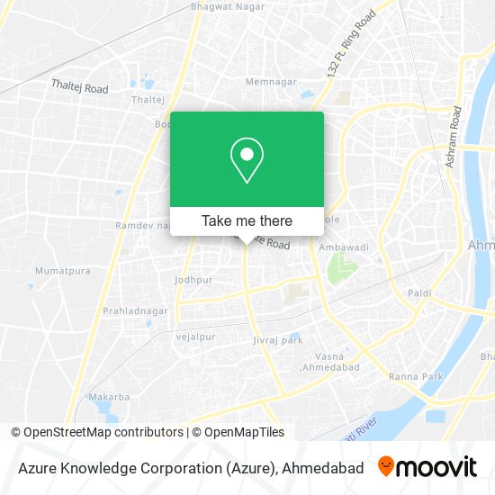 Azure Knowledge Corporation map