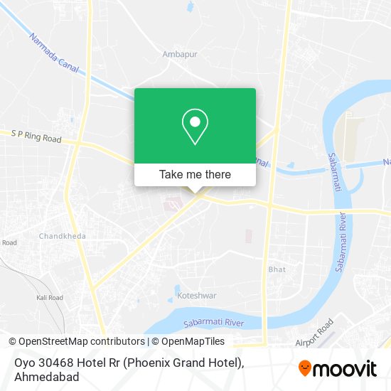 Oyo 30468 Hotel Rr (Phoenix Grand Hotel) map