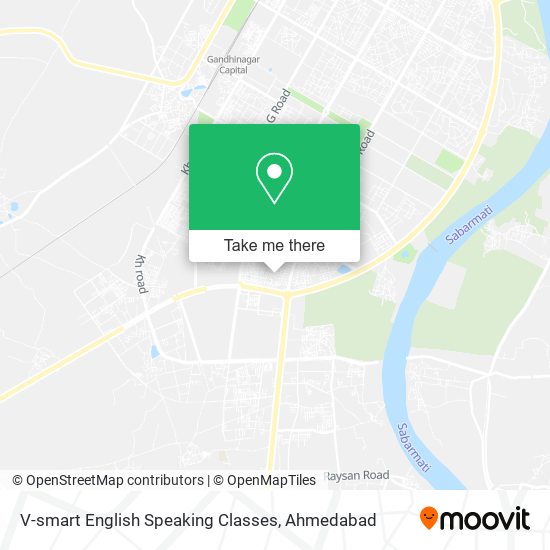 V-smart English Speaking Classes map