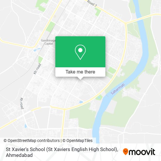St Xavier's School (St Xaviers English High School) map