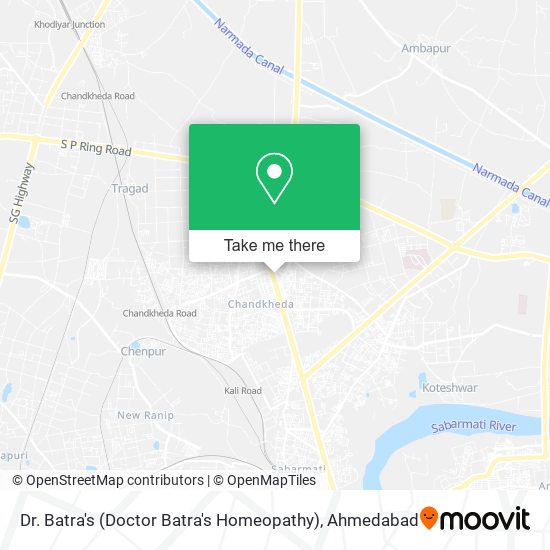 Dr. Batra's (Doctor Batra's Homeopathy) map