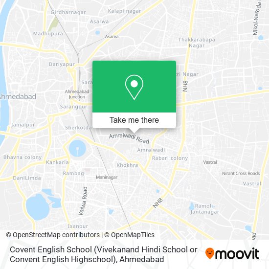 Covent English School (Vivekanand Hindi School or Convent English Highschool) map