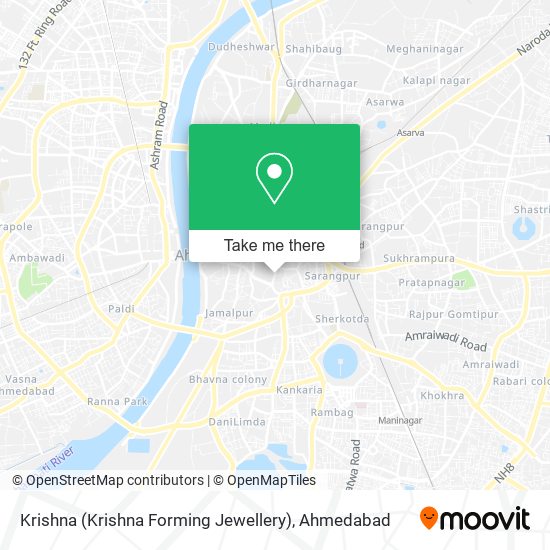 Krishna (Krishna Forming Jewellery) map