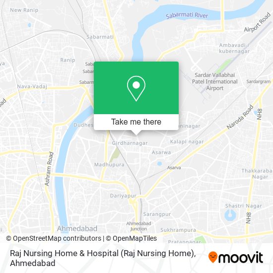 Raj Nursing Home & Hospital map