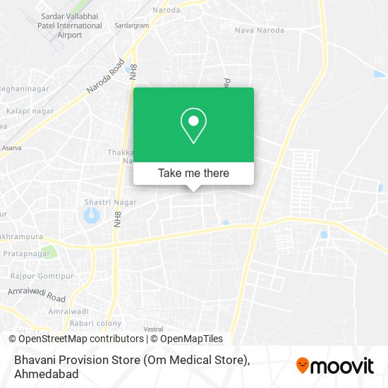 Bhavani Provision Store (Om Medical Store) map