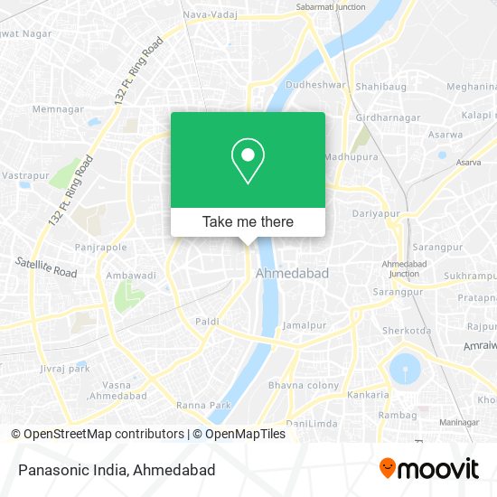 Panasonic India map