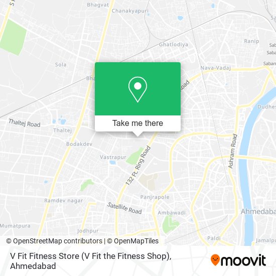 V Fit Fitness Store (V Fit the Fitness Shop) map