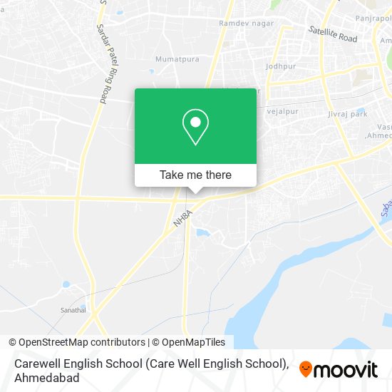 Carewell English School (Care Well English School) map