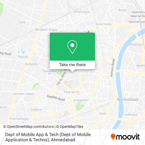 Dept of Mobile App & Tech (Dept of Mobile Application & Techno) map